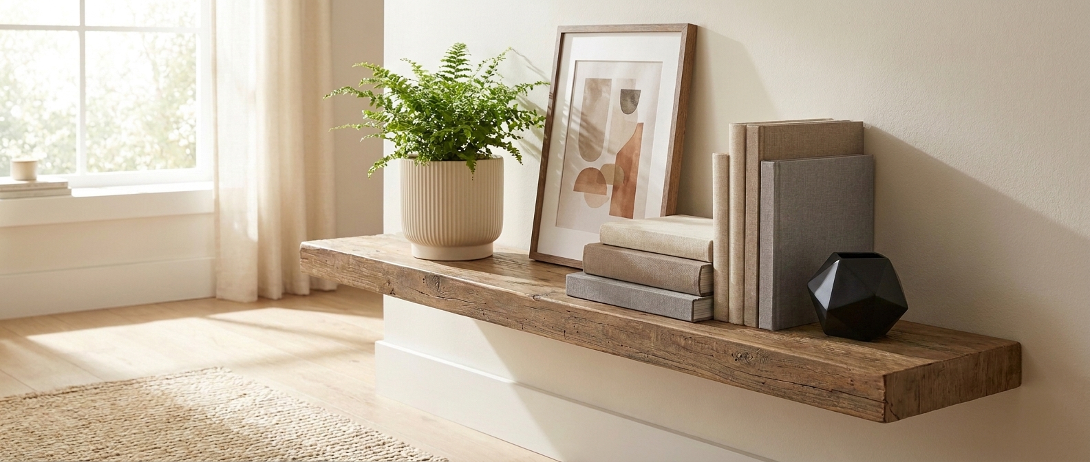 Styled shelf